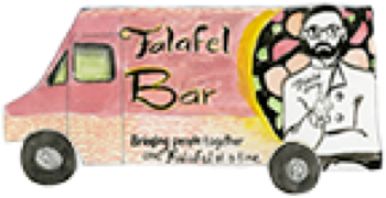 Falafel Bar Illustration