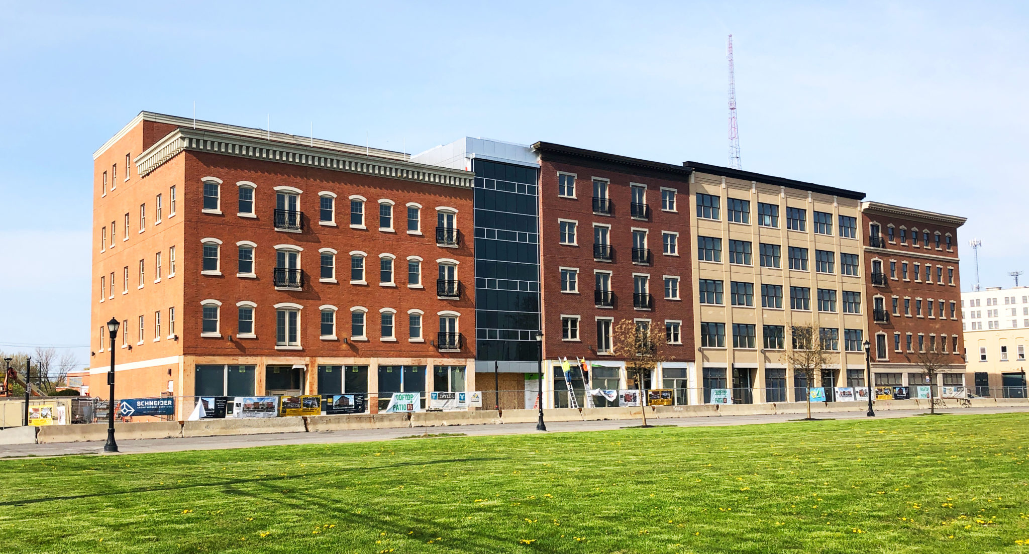 Working and Living in Larkinville Apartments in Larkin District