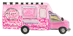 Nana’s Gourmet Funnel Cakes & Shaved Ice Illustration