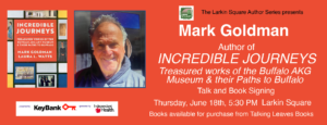 Larkin Square Author talk with Mark Goldman